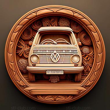 3D мадэль Volkswagen Gol (STL)